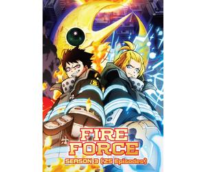 DVD FIRE FORCE Stagione 3 Episodio 1-25 FINE Inglese doppiato All Region...