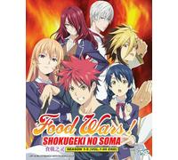 DVD Food Wars Shokugeki No Soma Season1-5 Vol.1-86END ENGLISH DUBBED All Region