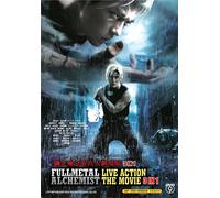 DVD Fullmetal Alchemist Live Action The Movie Set Completo 3 in 1 (Dub Inglese)