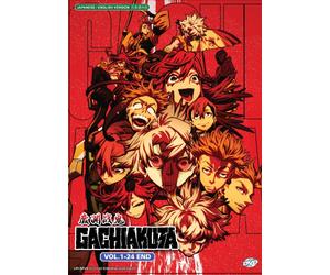 DVD GACHIAKUTA Vol.1-24 FINE inglese doppiato tutte le regioni SPEDIZIONE GRA...
