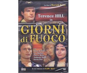 Dvd GIORNI DI FUOCO - Winnetou - 2. Teil con Terence Hill nuovo 1964