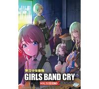 DVD GIRLS BAND CRY VOL.1-13 END sottotitolo inglese per tutte le regioni SPED...