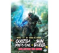 DVD GODZILLA MENO UNO + SHIN GODZILLA LIVE ACTION MOVIE English Sub All Region