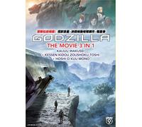 DVD Godzilla The Movie 3 IN 1 Collection Set (Dub & Sub inglese) tutte le reg...