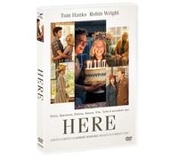 Dvd HERE di Robert Zemeckis con Tom Hanks Robin Wright nuovo sigillato 2024