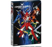 Dvd I Cinque Samurai - Parte 01 (5 DVD) (1988) ⚠️ SPEDIZIONE IMMEDIATA ⚠️