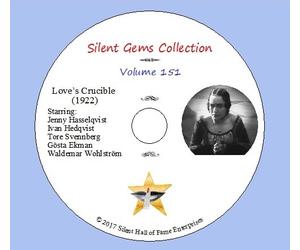 DVD "Il Crocifisso D'Amore" (1922) Victor Sjöström, Classico Dramma Svedese Muto