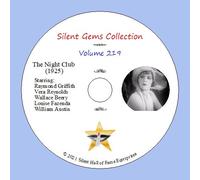 Dvd "Il Night Club" (1925) Con Raymond Griffith, Commedia Silenziosa Classica