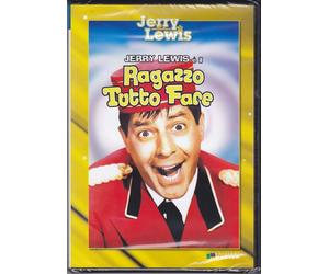 Dvd IL RAGAZZO TUTTO FARE con Jerry Lewis nuovo sigillato 1961