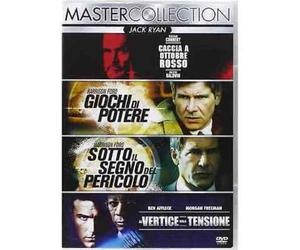 Dvd JACK RYAN Quadrilogia -Caccia Ottobre Rosso/Giochi di Potere/Sotto il Segno