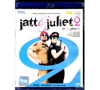 DVD Jatt & Juliet 2 - Diljit Dosanjh,Neeru Bajwa - Bollywood Blu-Ray -inglese