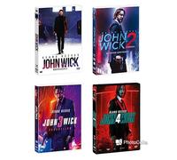 Dvd John Wick 1-2-3-4 -La Saga Completa (4 FilM 4 DVD) .......NUOVO