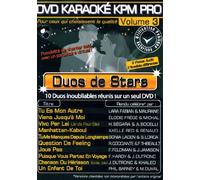 DVD Karaoké KPM Pro Vol. 03b Duos De Stars