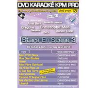 DVD Karaoké KPM Pro Vol.13 ""Stars En Scène 3