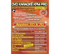 DVD Karaoké KPM Pro Vol.14 ''Années 60 & 70''