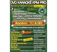 DVD Karaoké KPM Pro Vol.16 ''Années 70 & 8''