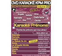 DVD KARAOKE KPM PRO VOL.23 ''Karaoké Prénoms''