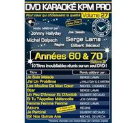 DVD Karaoké KPM Pro Vol.27 "Années 60 & 70 - 2"