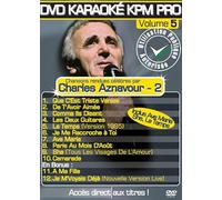 DVD Karaoké KPM Pro - Vol. 5 : Charles Aznavour 2