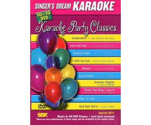 DVD KARAOKE SINGER'S DREAM "Karaoke Party Classic"