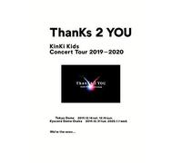 [DVD] KinKi Kids Concert Tour 2019-2020 ThanKs 2 YOU Edizione Limitata JEBN-0292