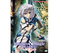 DVD KNIGHT'S & MAGIC Vol.1-13 FINE inglese doppiato tutte le regioni...