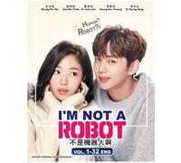 DVD Korean Drama I'm Not A Robot serie completa (fine 1-32) sottotitolo inglese