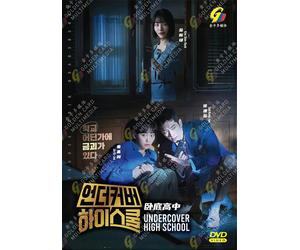 DVD Korean Drama Undercover High School (1-12 End) sottotitolo inglese, tutte...
