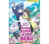 DVD KUMA KUMA KUMA BEAR STAGIONE 1+2 VOL.1-24 END inglese doppiato tutte le r...