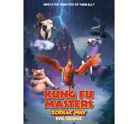DVD KUNG FU MASTERS ZODIAC WAY: EVIL GENIUS DVD NUOVO