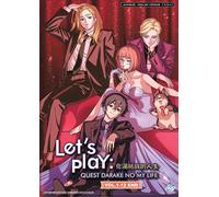 DVD LET’S PLAY: QUEST DARAKE NO MY LIFE Vol.1-12 FINE inglese doppiato tutte ...