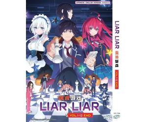 DVD Liar Liar Vol.1-12 End Anime [Dub inglese]