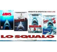 Dvd Lo Squalo - La Quadrilogia - La Saga Completa 1-2-3-4 (4 Film Dvd) ....NUOVO