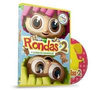 DVD LOS VIDEOCLIPS DE RONDAS Y CLASSICOS INFANTILES 2 NUOVO SIGILLATO