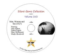 DVD "'Man, Woman and Sin" (1927) starring John Gilbert, Classic Silent Drama