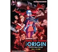 DVD Mobile Suit Gundam: The Origin - Advent of the Red Comet Vol.1-13...