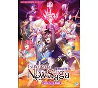 DVD New Saga Vol. 1-12 FINE inglese doppiato tutte le regioni SPEDIZIONE GRAT...