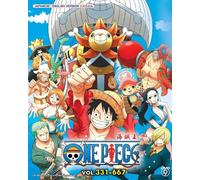 DVD ONE PIECE Box 2 Vol.331-667 inglese doppiato tutte le regioni SPEDIZIONE ...