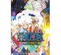DVD ONE PIECE Box 38 Vol.1123-1146 Sottotitolo Inglese Tutte le Regioni SPEDI...