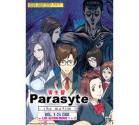 DVD Parasyte The Maxim Vol.1-24END + 2 film live action inglese doppiato tutt...