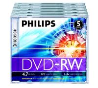 DVD Philips DN4S4J05F/00 4,7 GB 120 min DVD-RW alta velocità