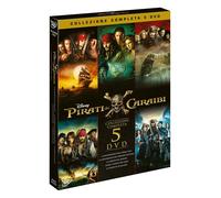 Dvd Pirati Dei Caraibi - La Saga Completa - (5 Film 5 Dvd) ......NUOVO