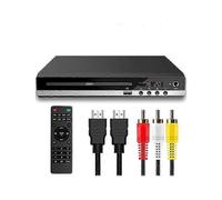 DVD Players for TV with HDMI, DVD Players Playing All Regions, CD Player for Home Stereo System, HDMI & RCA Cable Included