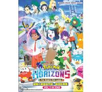 DVD POKEMON HORIZONS: THE SEARCH FOR LAQUA Vol.1-44END Inglese doppiato All...