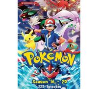 DVD Pokemon Serie TV Completa Sea 16-20 VERSIONE USA 228 Episodio Inglese...