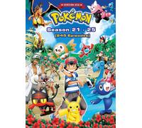 DVD Pokemon Serie TV Completa Sea 21-25 VERSION USA 245 Episodio Inglese Dopp...