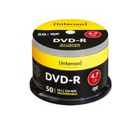 DVD-R4,7 INT50 - Intenso DVD-R 4,7GB, campana per CD da 50 pezzi
