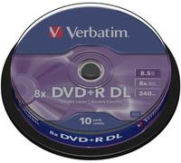 DVD + R DL 8,5 GB 8 X Mandrino 10 Pezzi