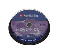 DVD + R DL 8,5 GB 8 X Verbatim Mandrino 10 pezzi