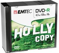 DVD-R EMTEC 4,7GB 16X SLIM CAS E (kit 10pz) NEW